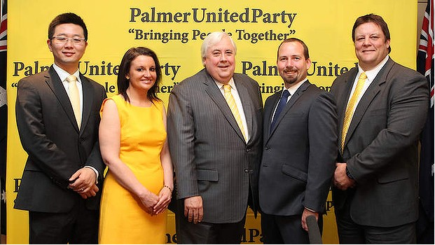 Graph for GASP: Clive Palmer's bloc party